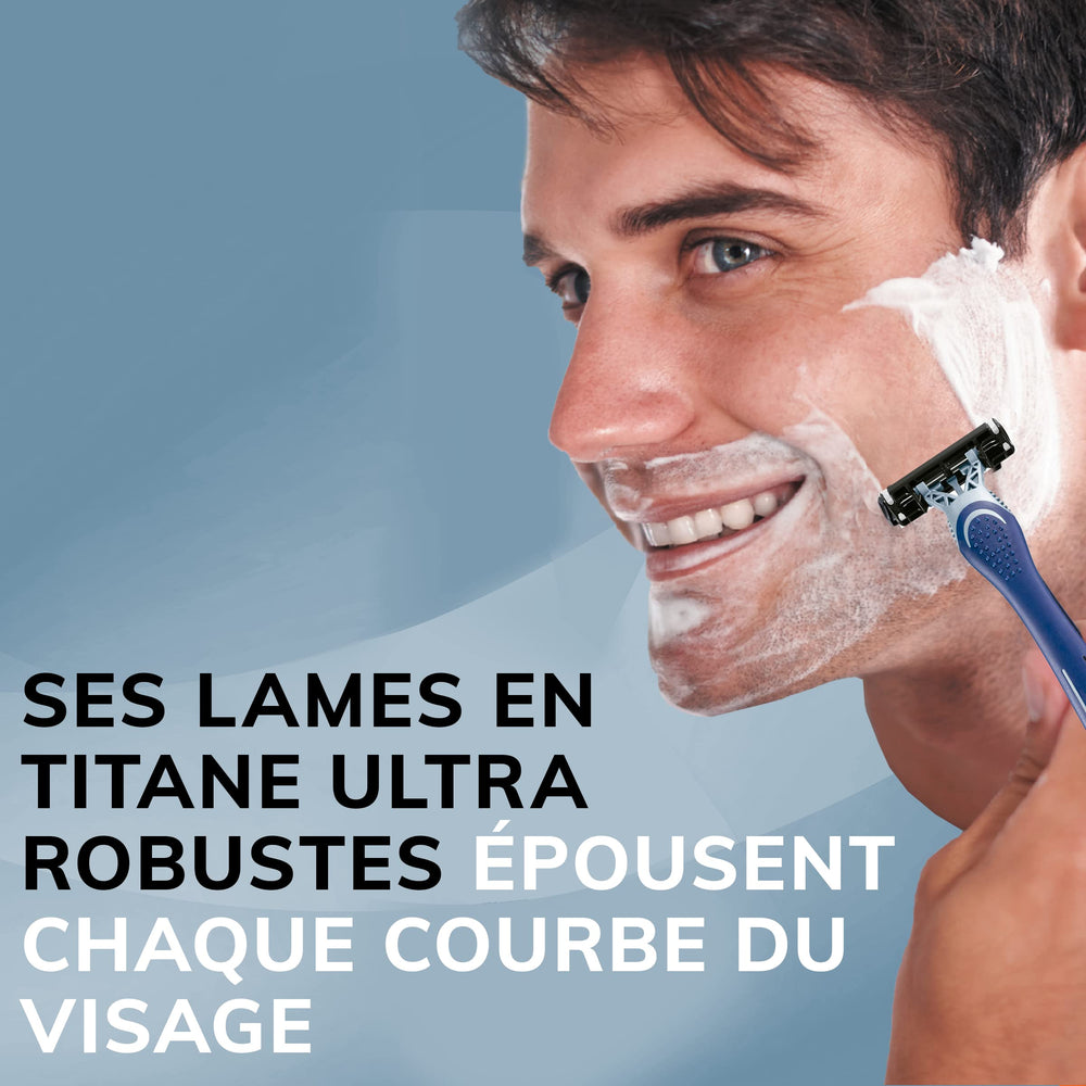 Glisse douce et agréable grâce à Aloe Vera et vitamine E.