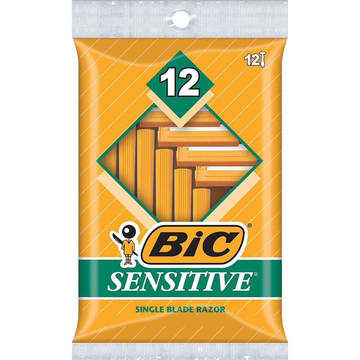 Rasoir BIC avec manche léger et ergonomique pour une prise en main précise.