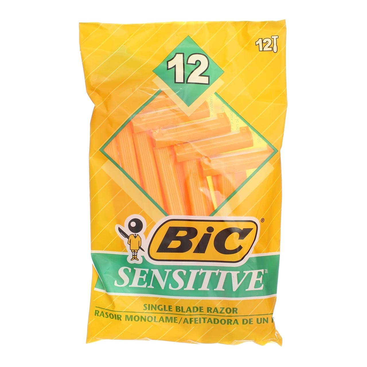 Rasoirs sensibles jetables BIC, utilisation simple à domicile et réapprovisionnement pratique.