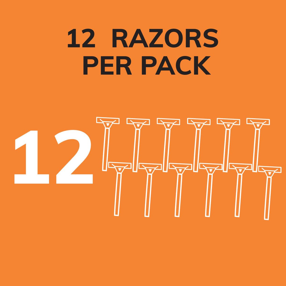 Pack BIC Sensitive pour hommes, lot de 12 rasoirs, valeur durable.