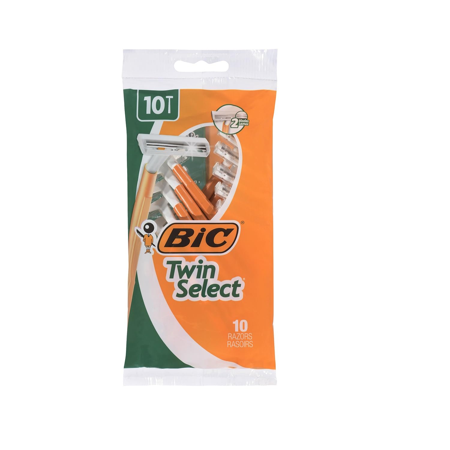 BIC Twin Select: capuchon protecteur pour ranger les rasoirs en voyage.