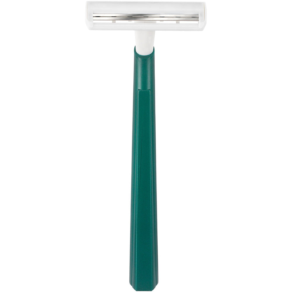 Rasoir BIC Twin Select avec lames doubles pour un rasage efficace.