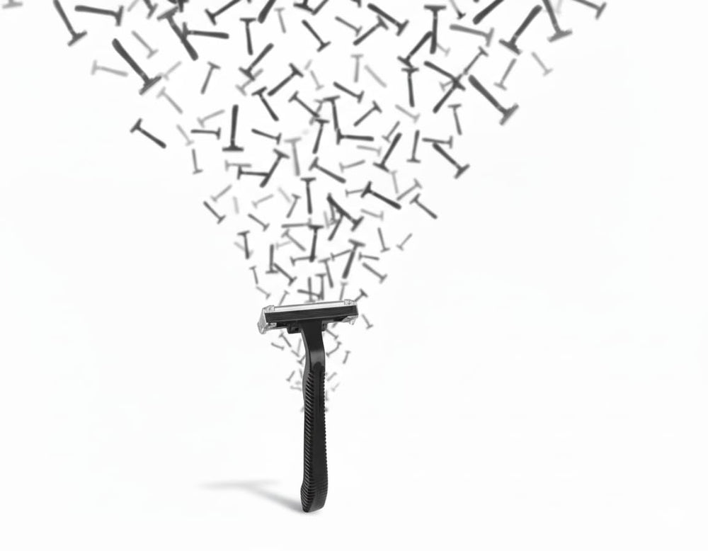 Big Box of Razors – idéal pour salons, hôpitaux et établissement, utilisation fiable.