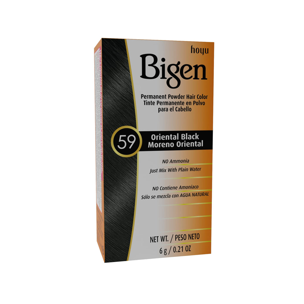 Bigen #59 Oriental Black Poudre — présentation du pack de six et ses promesses