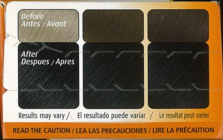 Application simple avec gants inclus pour Bigen Coloration Poudre 88 Bleu Noir.