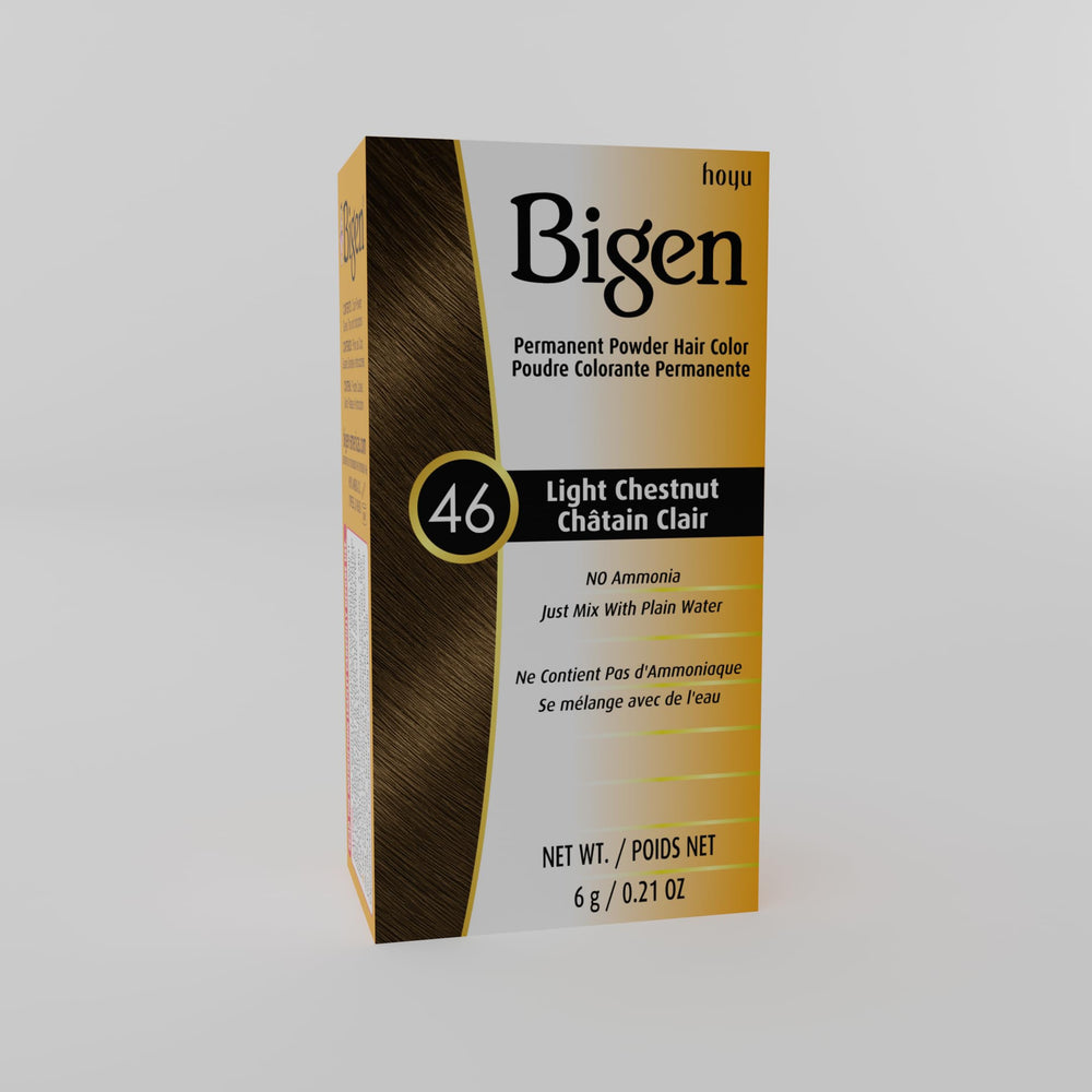 Bigen 46 châtain clair odeur-douce: expérience d’application légère et agréable sans parfum fort.