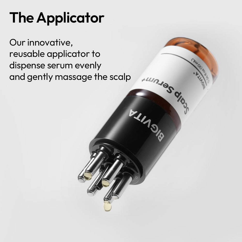 BIGVITA Scalp Serum hydratation profonde: cuir chevelu confortable et apaisé.