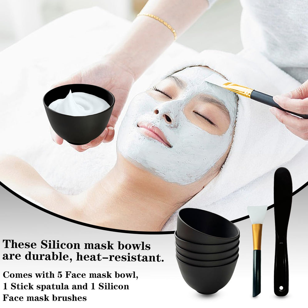 Bol silicone noir Bigwinyep, design compact pour salon et domicile.
