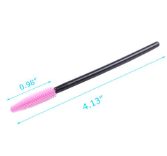 BIHRTC brosse cils sourcils silicone jetable pliable, offre une utilisation facile.