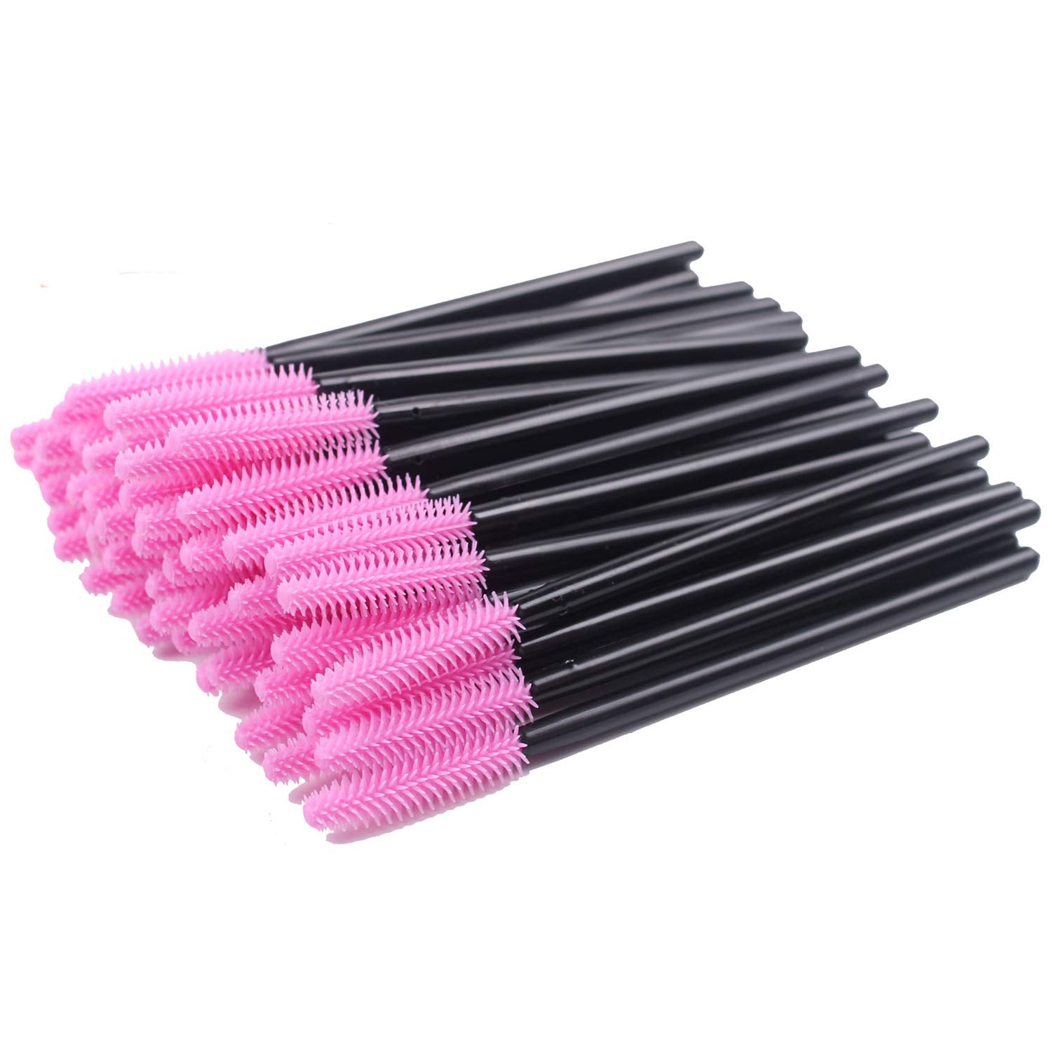 BIHRTC lot de brosses jetables en silicone pour cils, hygiène pratique.