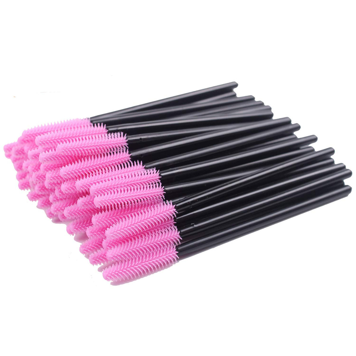 BIHRTC lot de brosses jetables en silicone pour cils, hygiène pratique.