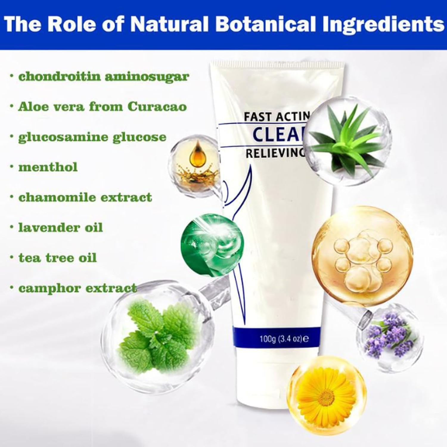BIJIELAODIAO formule naturelle avec menthol et lavande pour le soin quotidien.