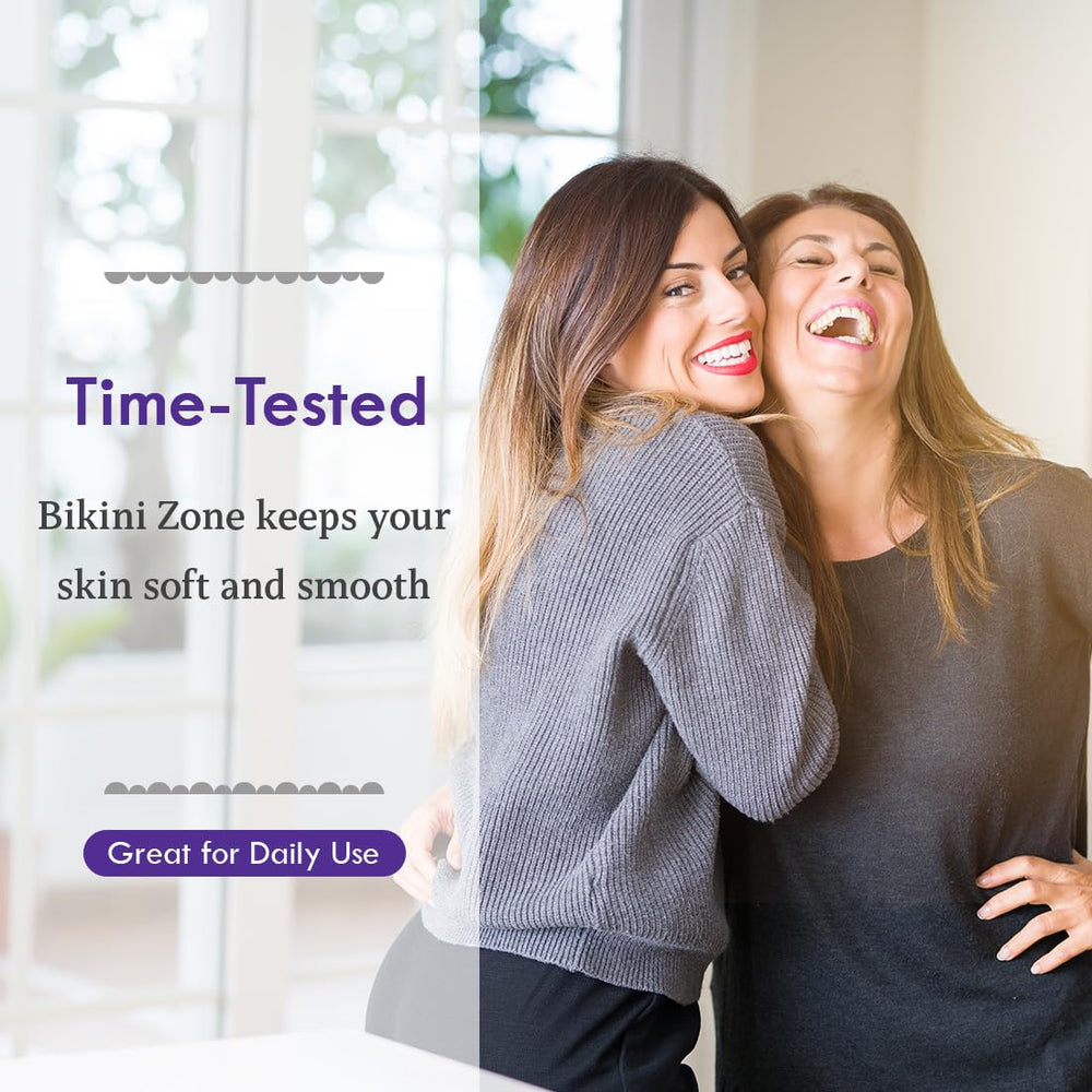 Gel transparent Bikini Zone permet un rasage précis et contrôlé.