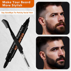 BIKTIC stylo barbe tête à quatre branches pour outline et couleur