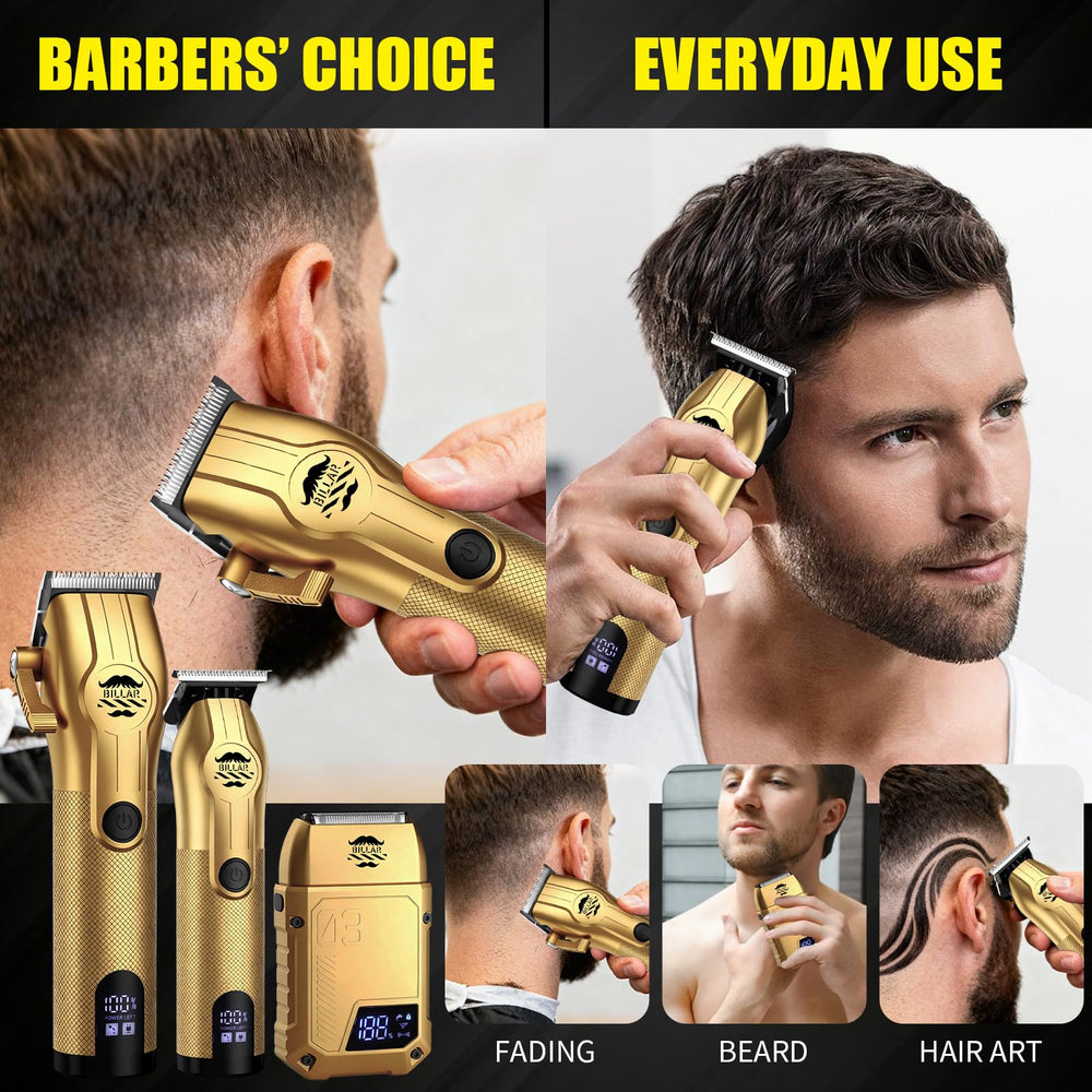 Accessoires inclus Billar : brosse, huile et câble de recharge.
