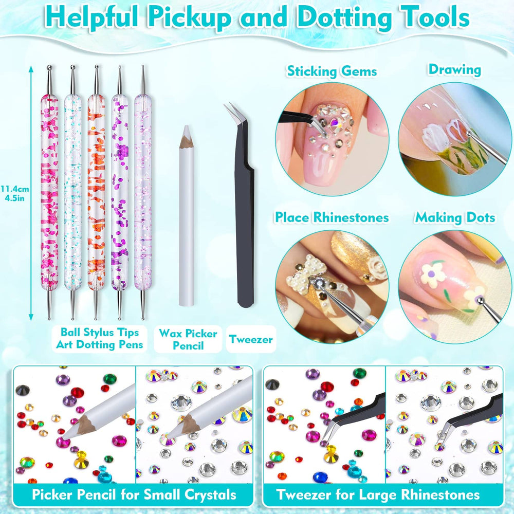 Billbotk stylo-pointillage-double-face facilite les détails sur ongles et peau.
