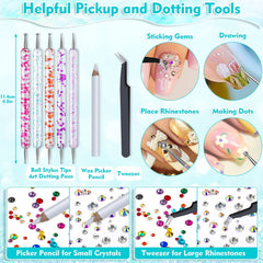Billbotk stylo-pointillage-double-face facilite les détails sur ongles et peau.