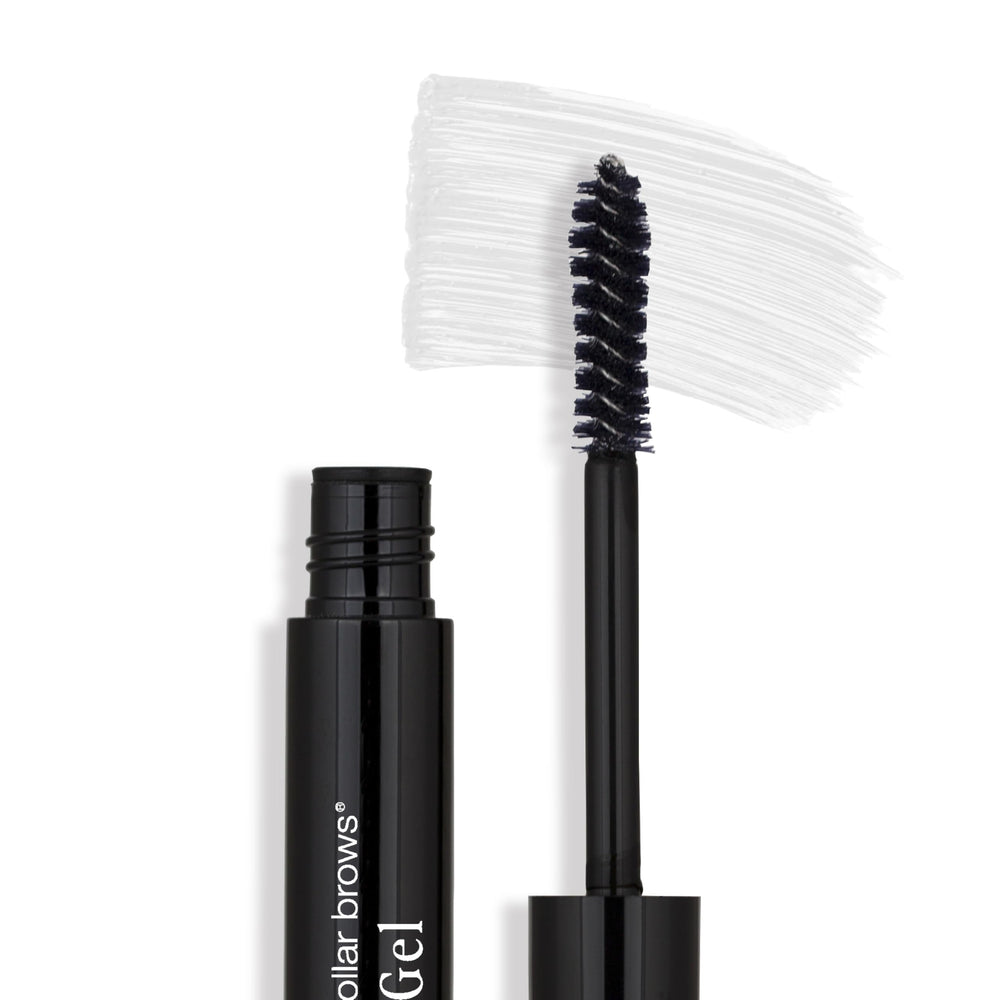 Gel clair bdb pour sourcils avec fixation longue durée et fini naturel