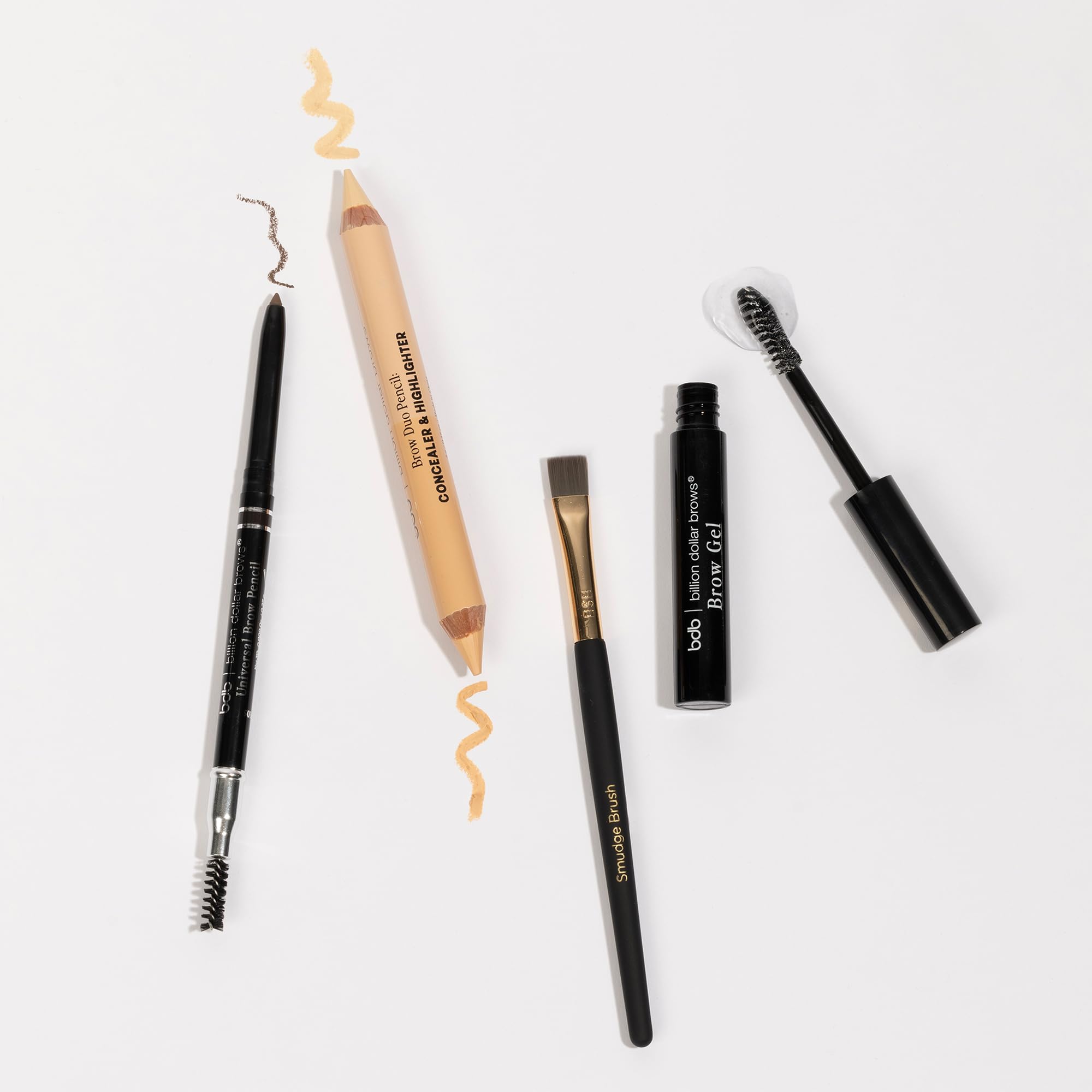 Billion Dollar Brows kit in hand for daily brow routine.
