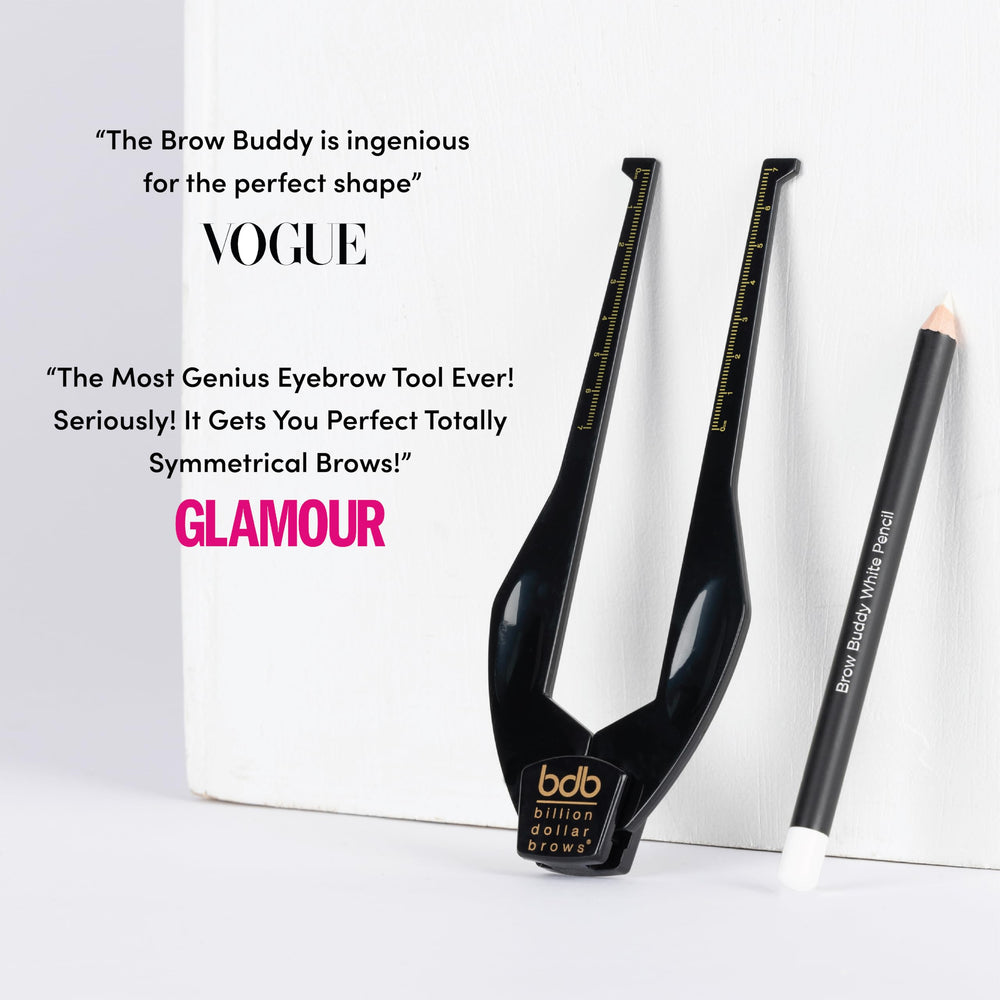 Billion Dollar Brows contour-stencil-sourcils pour une forme uniforme lors de l'épilation.