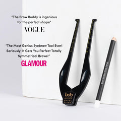 Billion Dollar Brows contour-stencil-sourcils pour une forme uniforme lors de l'épilation.