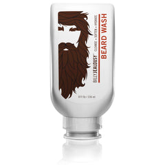 Billy Jealousy Beard Wash dans sa bouteille, nettoyage en douceur de la barbe.