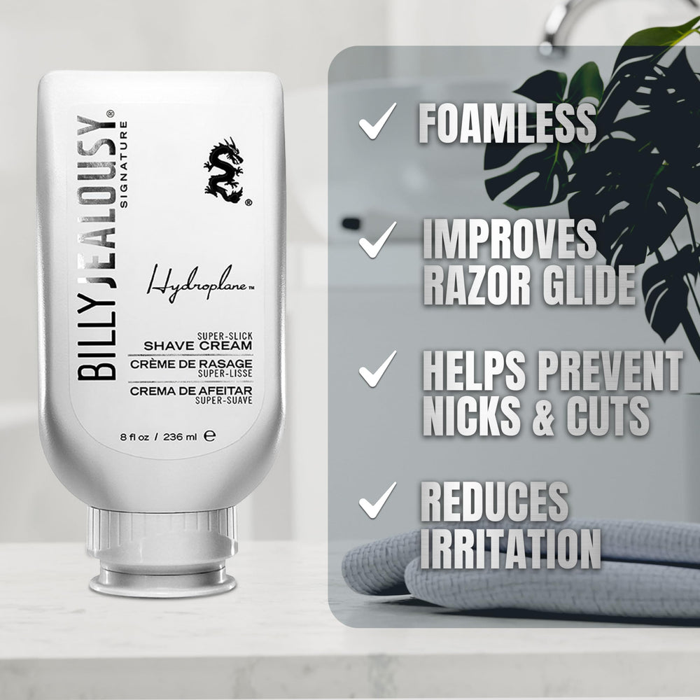 Billy Jealousy Hydroplane parfum agrumes et menthe rafraîchissant.