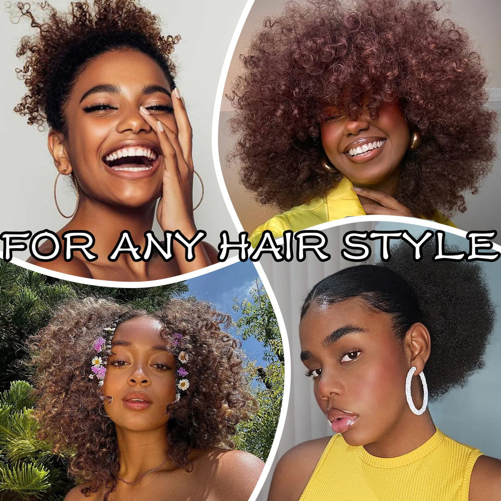 BINCUBE cadeau cheveux crépus, idéal pour coiffures afro puff