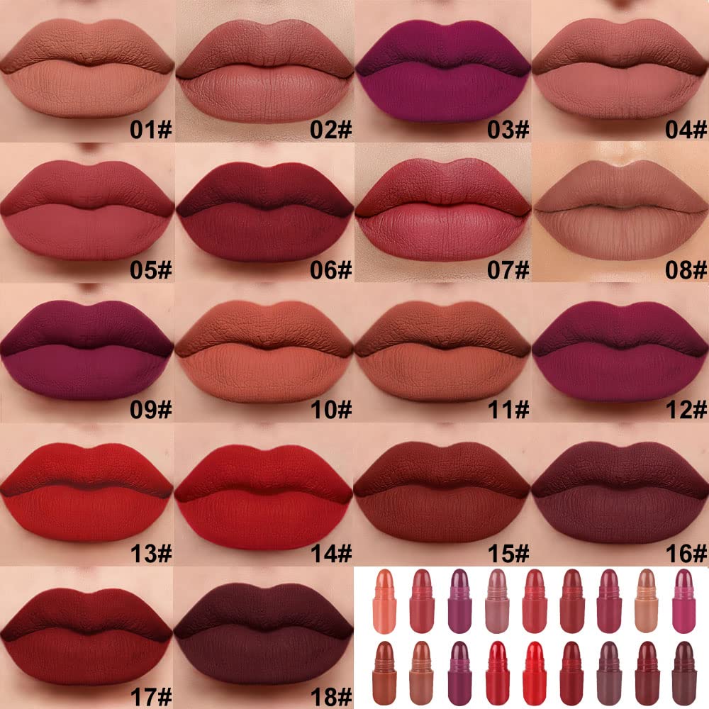 Pack BINGBRUSH rouge à lèvres capsules, coffret polyvalent pour cadeau