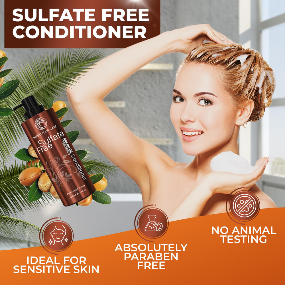 Bingo Hair Care Argan Marocain - protection chaleur et éclat durable.