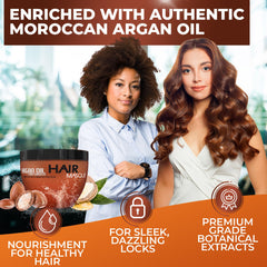 Masque Bingo Hair Care sans sulfates pour tous types de cheveux.