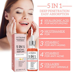 Bio-Colo sérum vitamine C hyaluronique visage, absorption rapide et hydratation durable