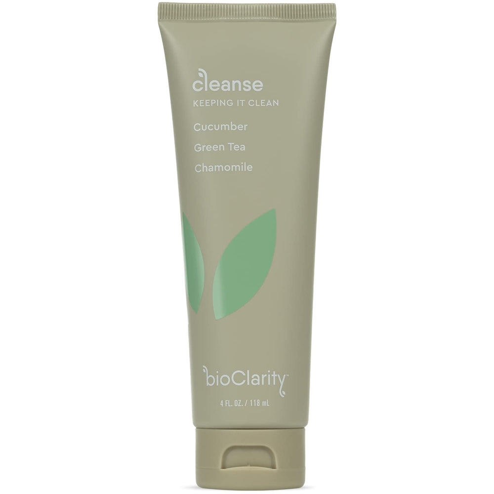 BioClarity lave visage bouteille: nettoyage doux et revitalisant pour peau sensible.