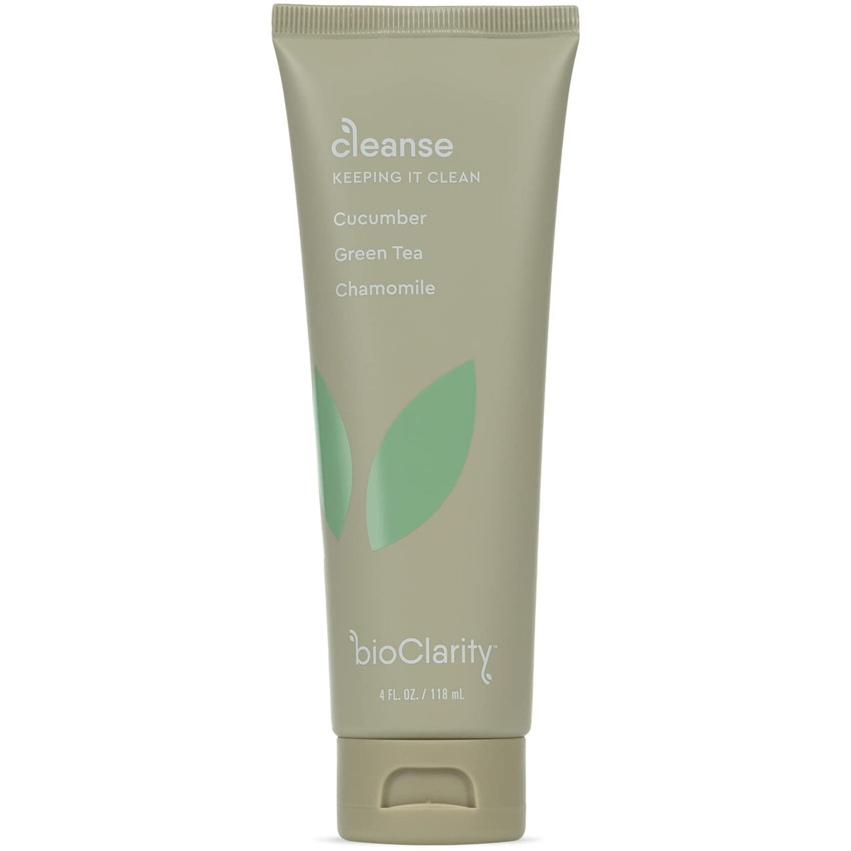 BioClarity lave visage bouteille: nettoyage doux et revitalisant pour peau sensible.