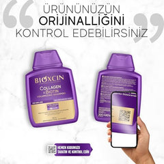 Texture en mousse du Shampoing BIOXCIN pour une application facile.