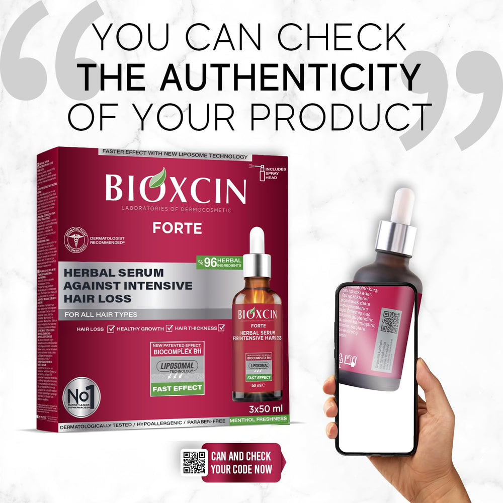 BIOXCIN sérum biotine et kératine, cheveux plus forts et elastiques.
