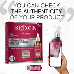 BIOXCIN sérum biotine et kératine, cheveux plus forts et elastiques.