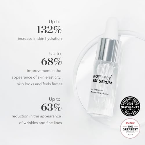 Texture soyeuse du serum EGF de Bioeffect pour pénétration rapide