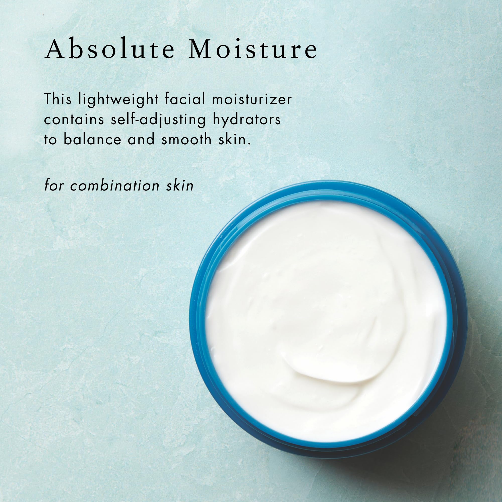 Texture crème légère de Bioelements Absolute Moisture, absorption rapide sans fini gras.