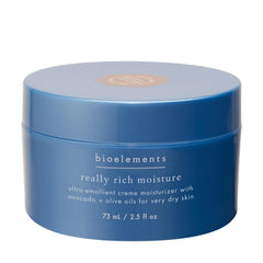 Bioelements Hydratant Extrême crème visage dans un pot, idéal pour peaux sèches.