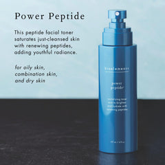 Bioelements Power Peptide application en spray sur le visage pour hydratation légère