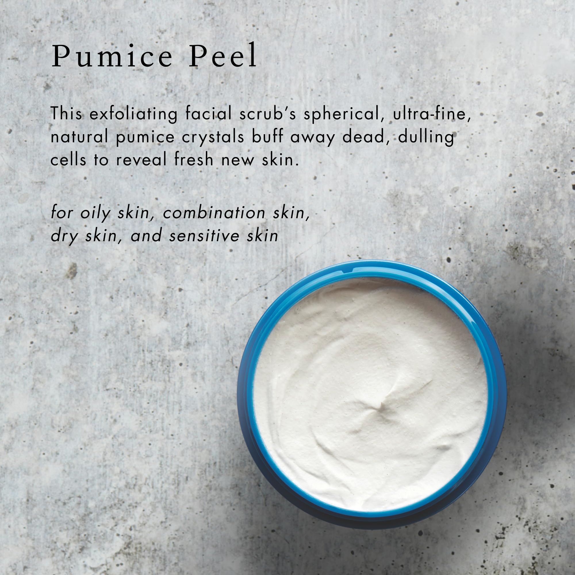 Bioelements Pumice Peel – cristaux de pierre ponce fins pour une exfoliation efficace