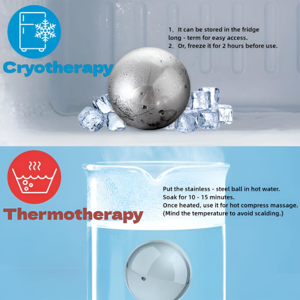 BIOESTHE globe de glace – peut réveiller la peau et relâcher les tensions.