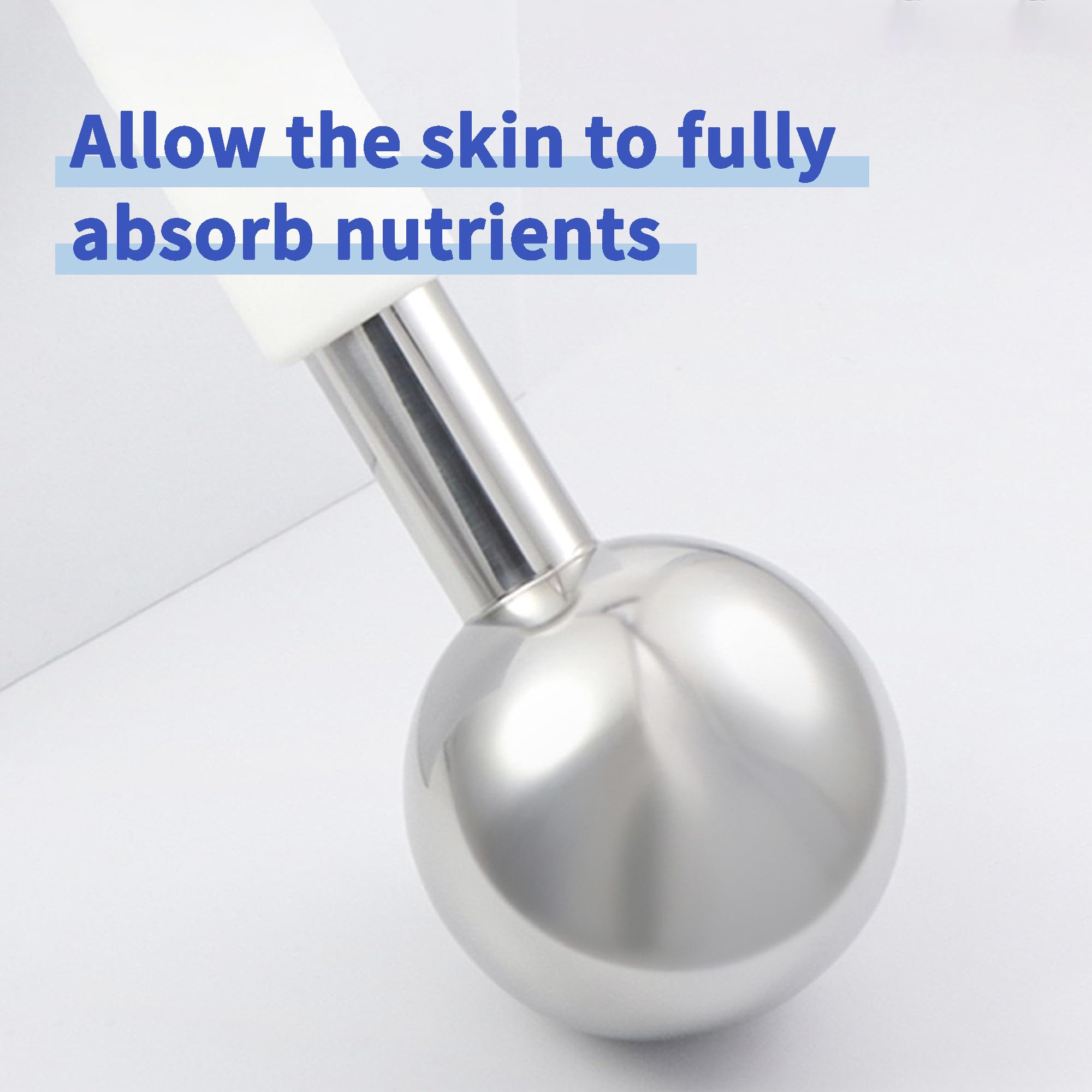 BIOESTHE globe de glace – favorise l’absorption des soins après application.