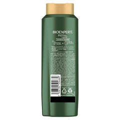 Bioexpert Shampoing texture cremeuse sur cheveux, application facile.