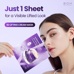 BIOHEAL BOH Probioderm 3D liftant masque-feuille hydratant en profondeur.