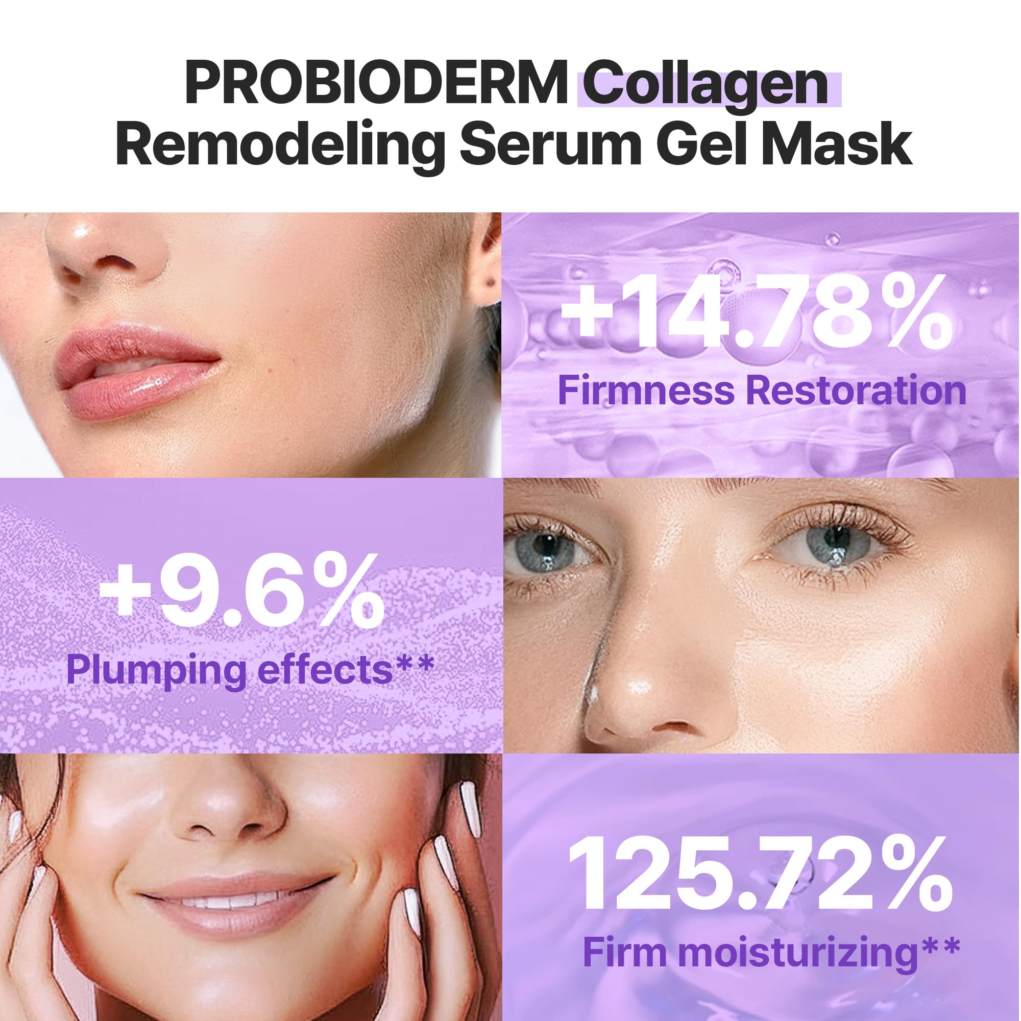BIOHEAL BOH Probioderm capsules collagen visibles pour fermeté légère