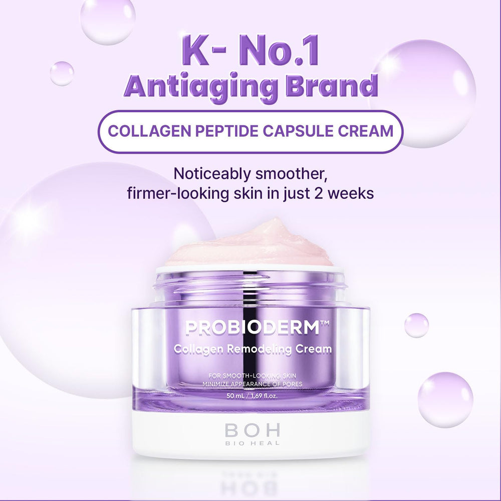 BIOHEAL BOH Probioderm Crème hydratation quotidienne, peau nourrie durablement.