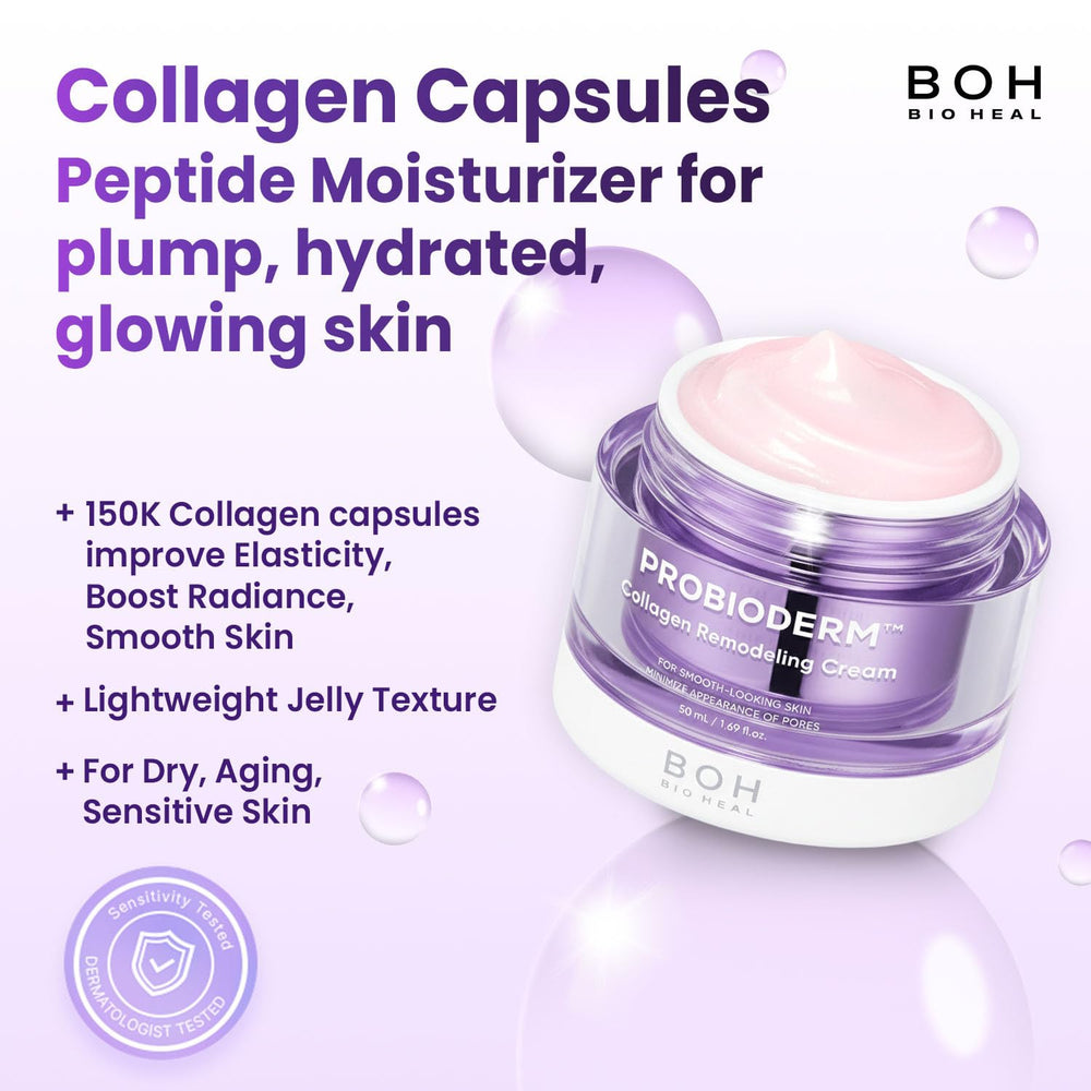 BIOHEAL BOH Probioderm Crème texture lifting, peau plus ferme et lisse.