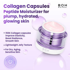 BIOHEAL BOH Probioderm Crème texture lifting, peau plus ferme et lisse.